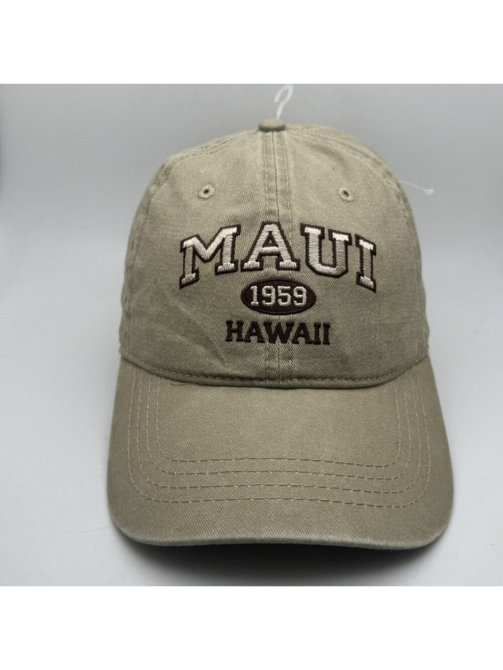 Maui 1959 Hawaii Embroidered Baseball Cap Aloha Hawaii 100% Cotton Adjustable